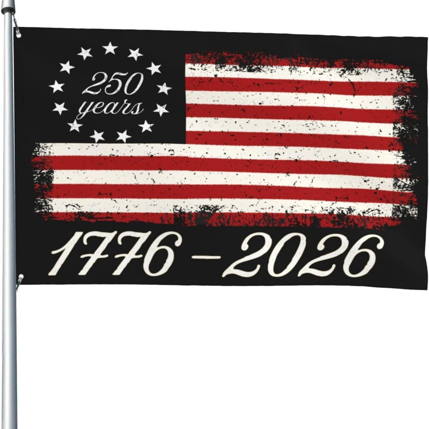 250th Anniversary Outdoor Polyester Flag 90x150cm with Multiple Styles