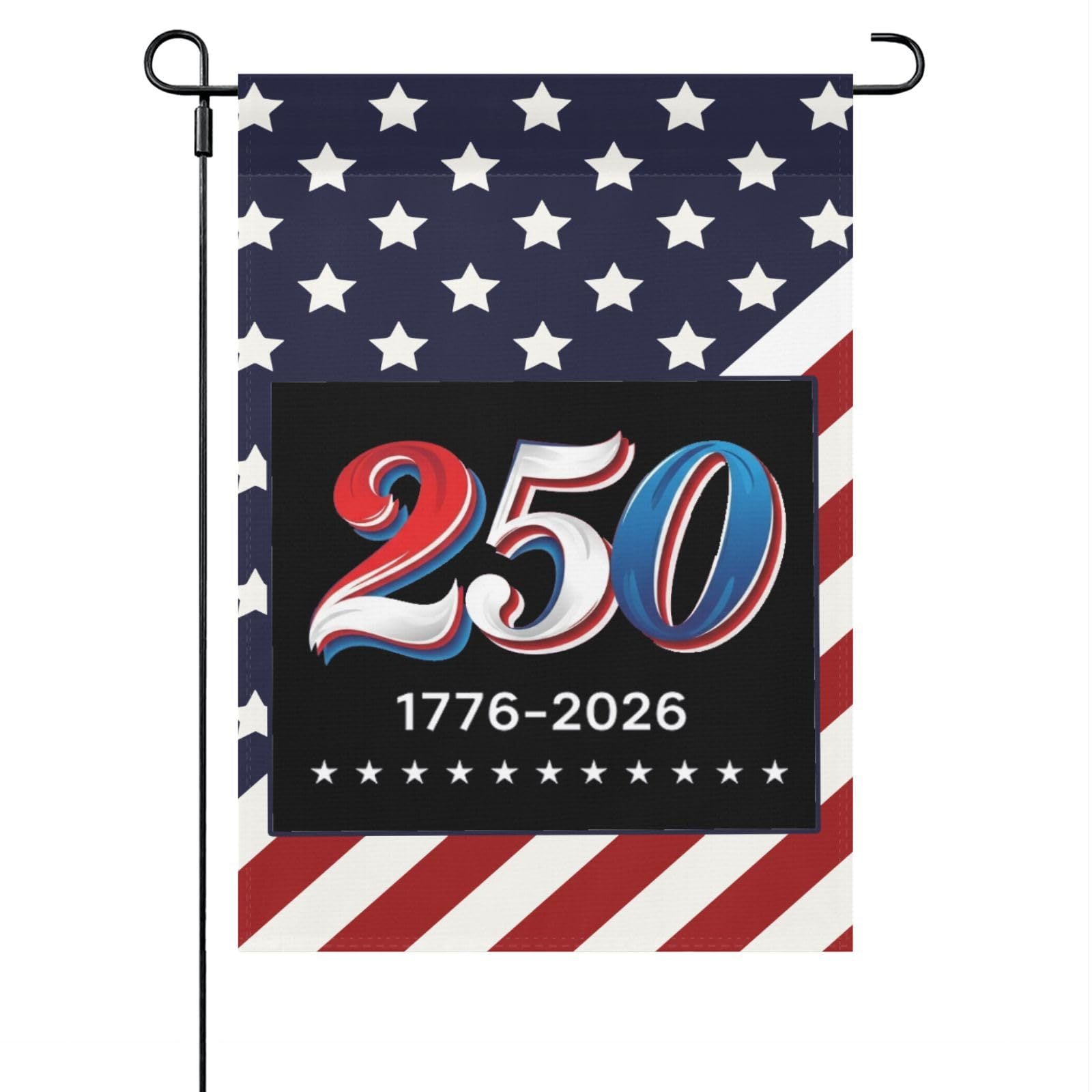 America 250th Anniversary Garden Flag