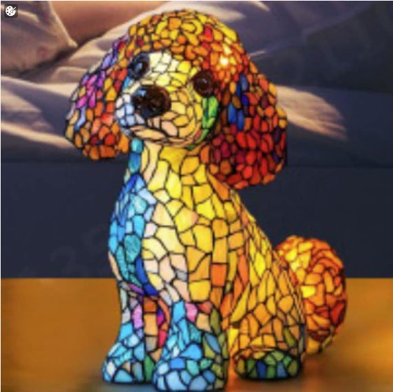 Tiffany Style Animal LED Light