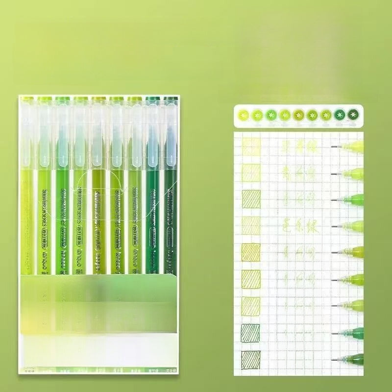 Morandi Color Gel Pens for Journaling