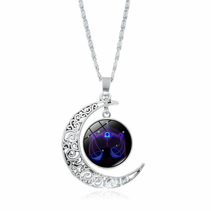 12 Zodiac Constellation Necklace