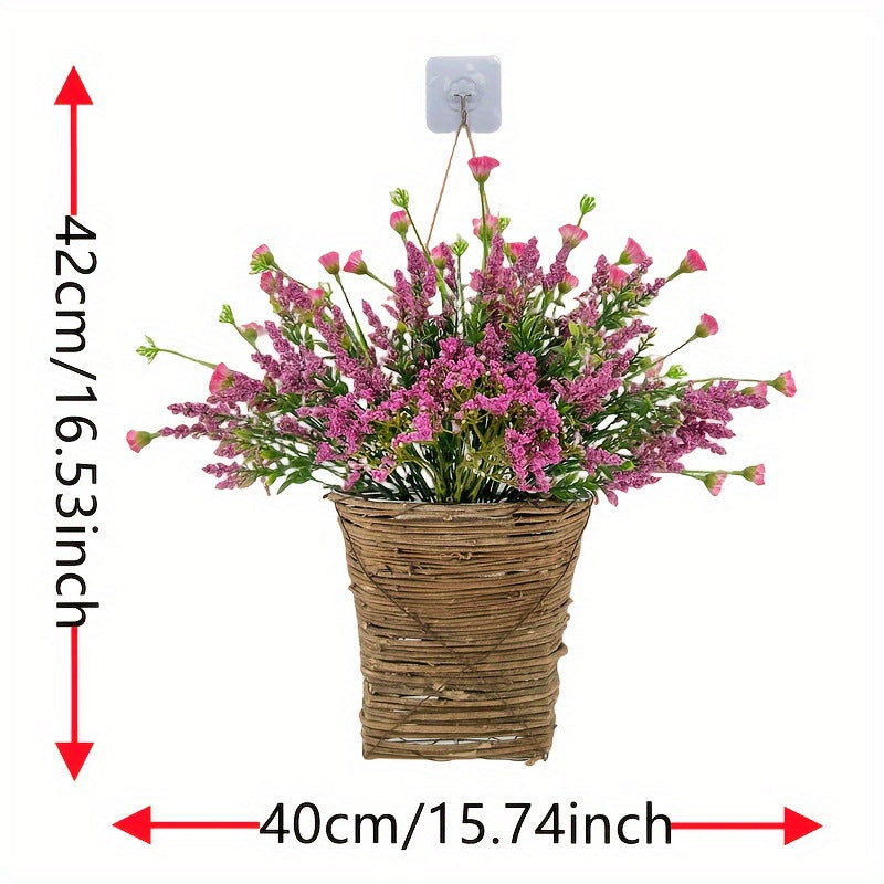 Wild Flowers Door Hanging Basket