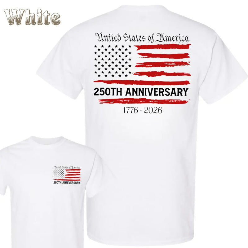 USA 250th Anniversary Cotton T-Shirt
