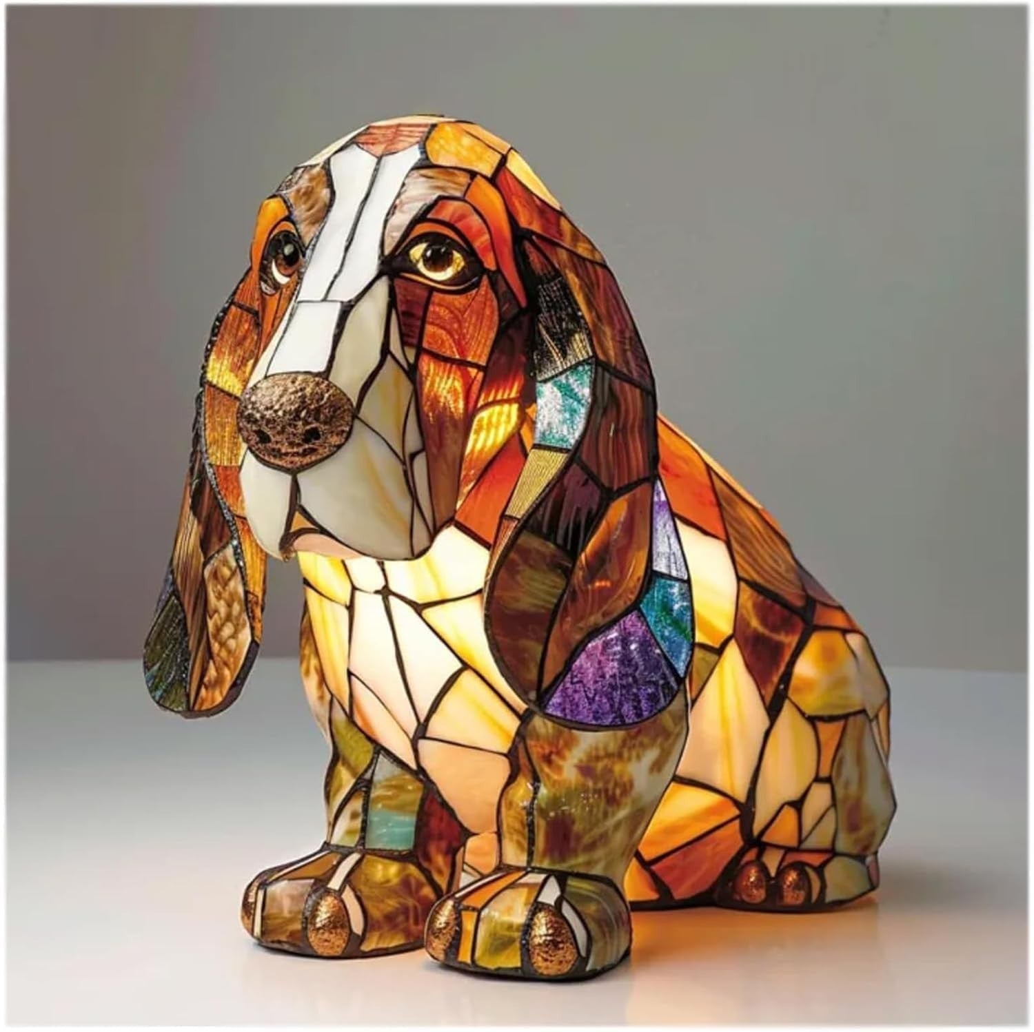 Tiffany Style Animal LED Light
