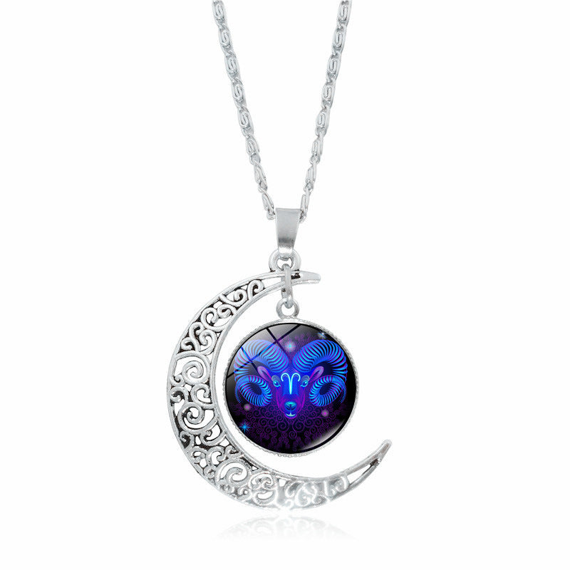 12 Zodiac Constellation Necklace