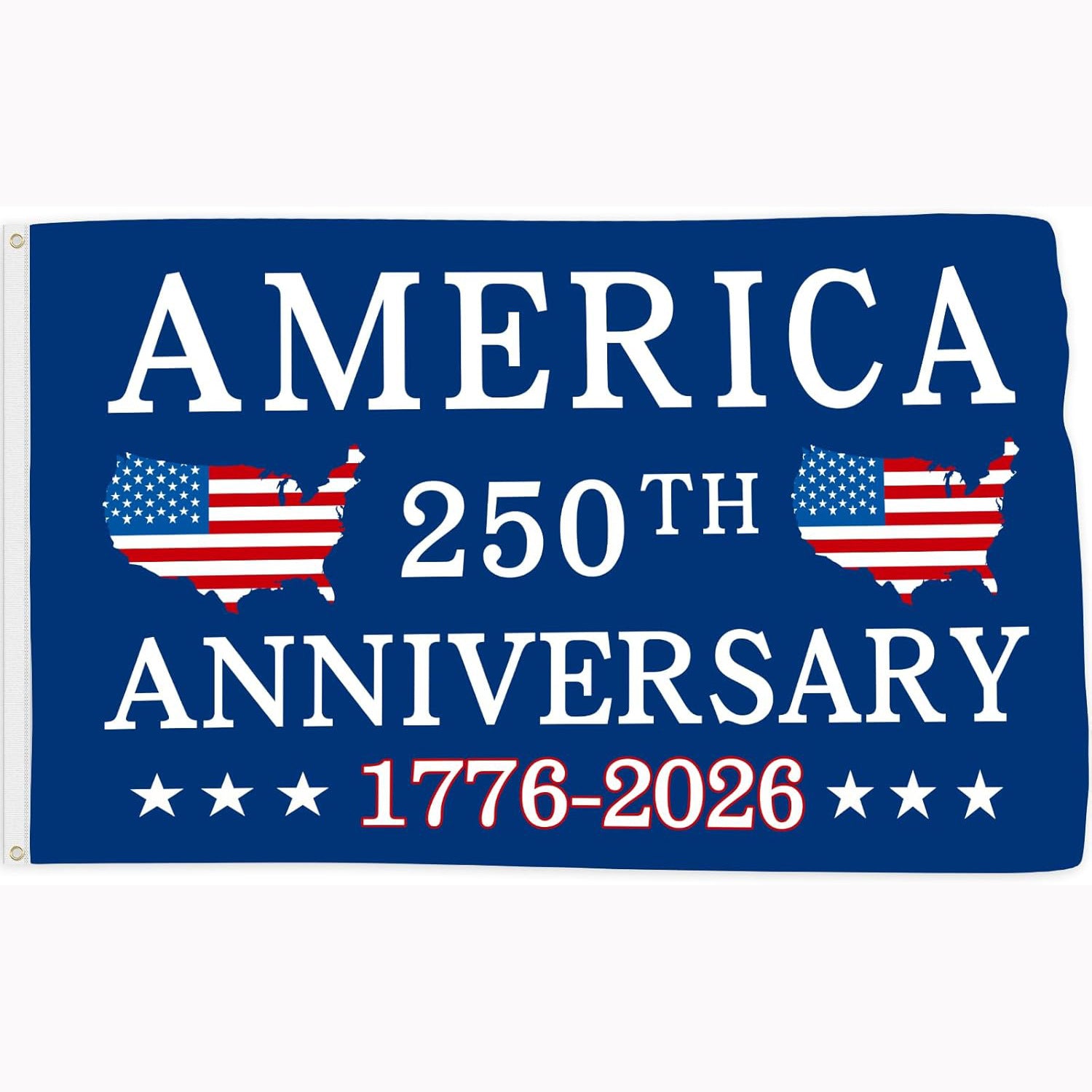 250th Anniversary Outdoor Polyester Flag 90x150cm with Multiple Styles