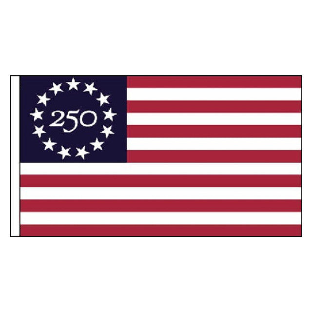 250th Anniversary Outdoor Polyester Flag 90x150cm with Multiple Styles