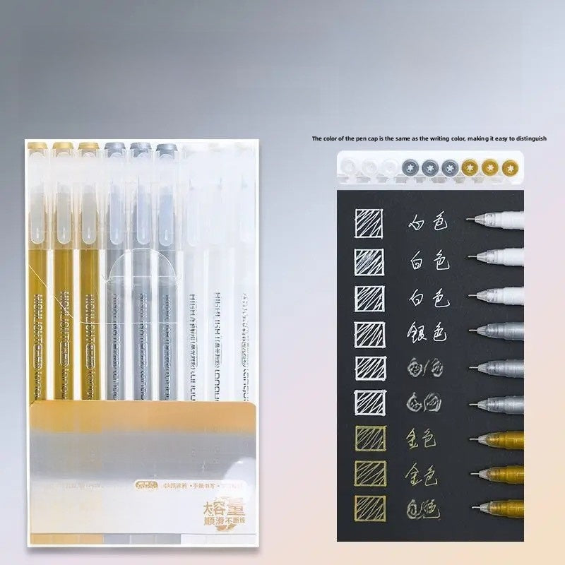 Morandi Color Gel Pens for Journaling