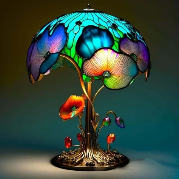 Tiffany Style Animal LED Light
