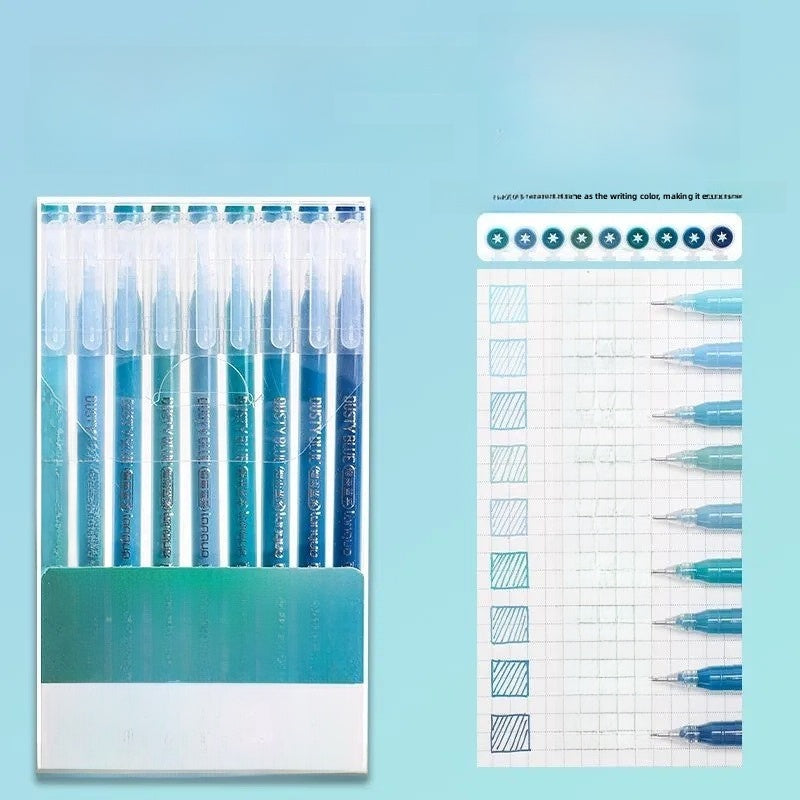 Morandi Color Gel Pens for Journaling