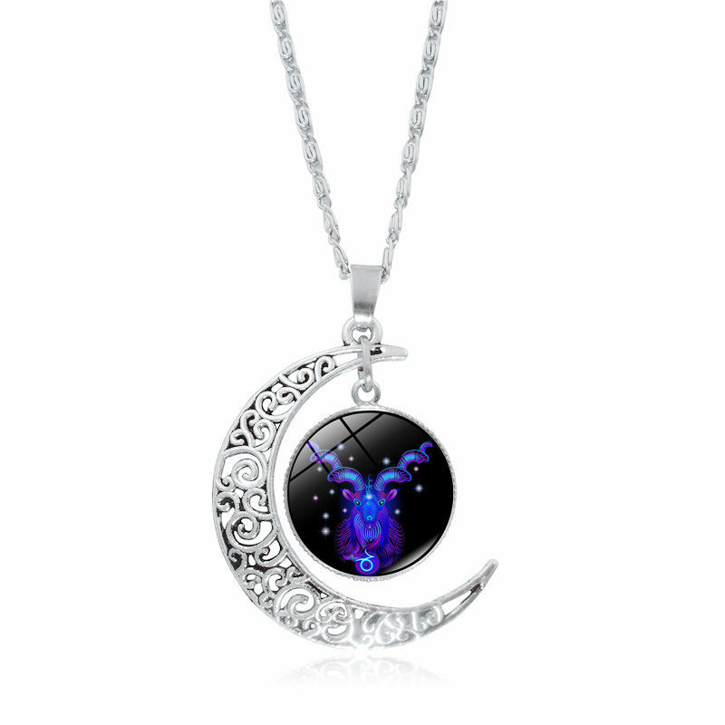 12 Zodiac Constellation Necklace