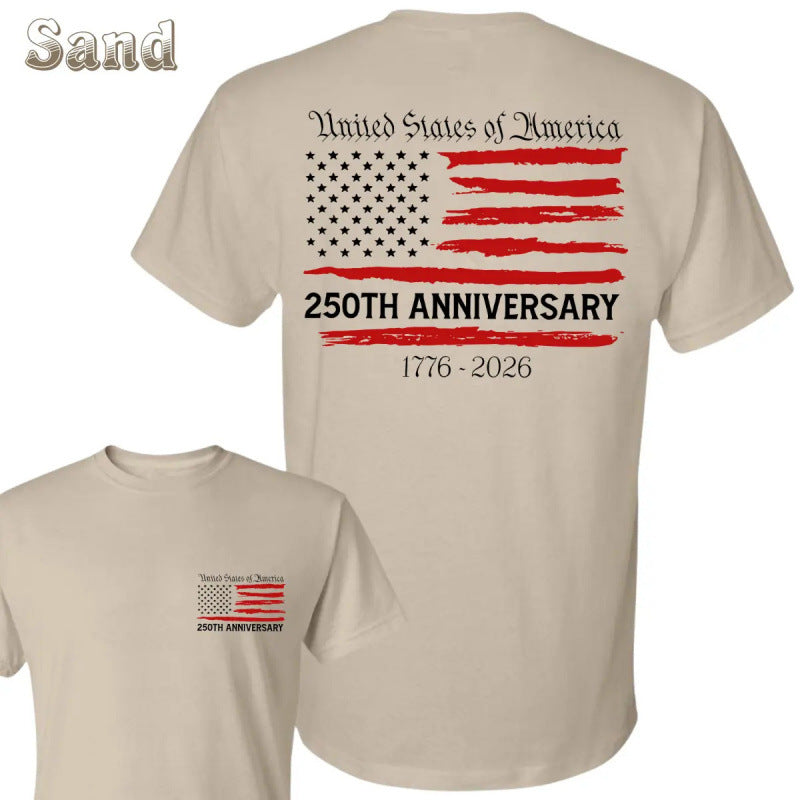 USA 250th Anniversary Cotton T-Shirt