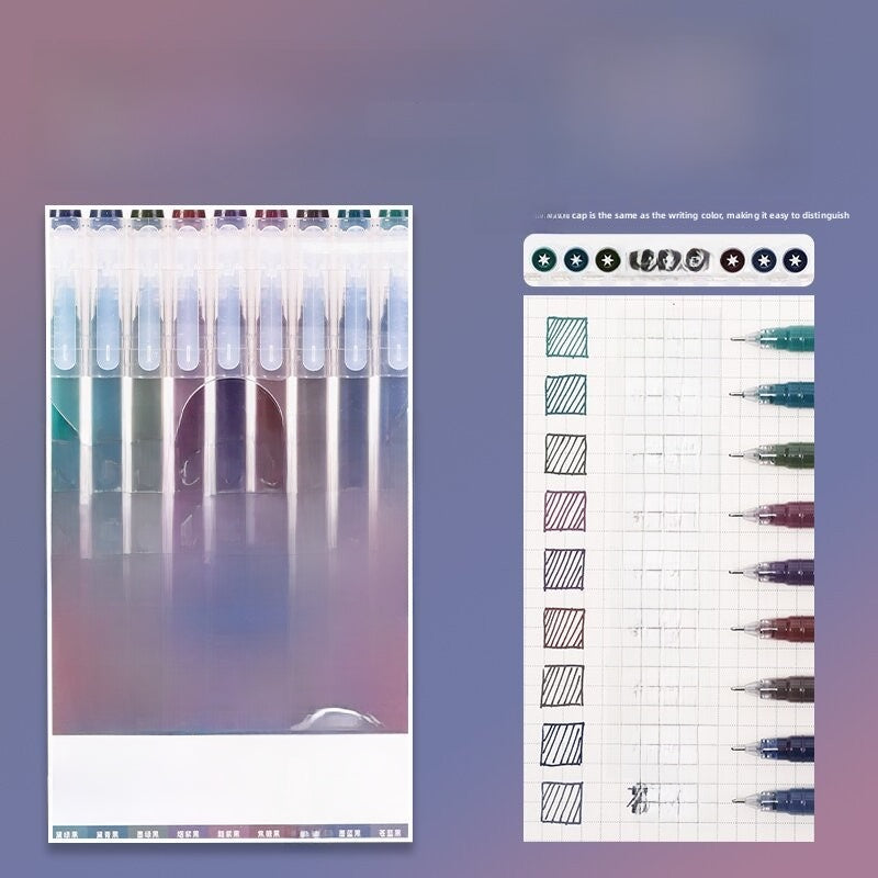 Morandi Color Gel Pens for Journaling
