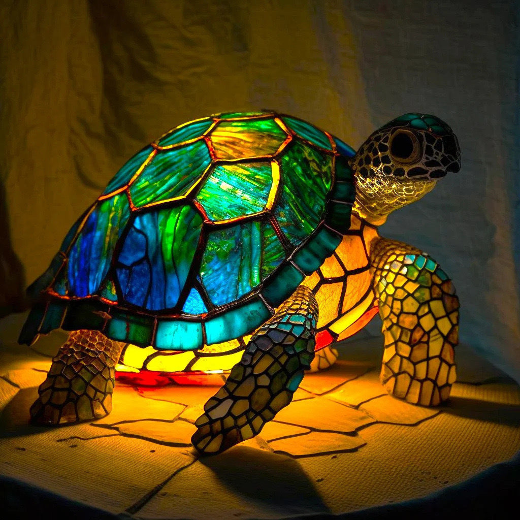 Tiffany Style Animal LED Light