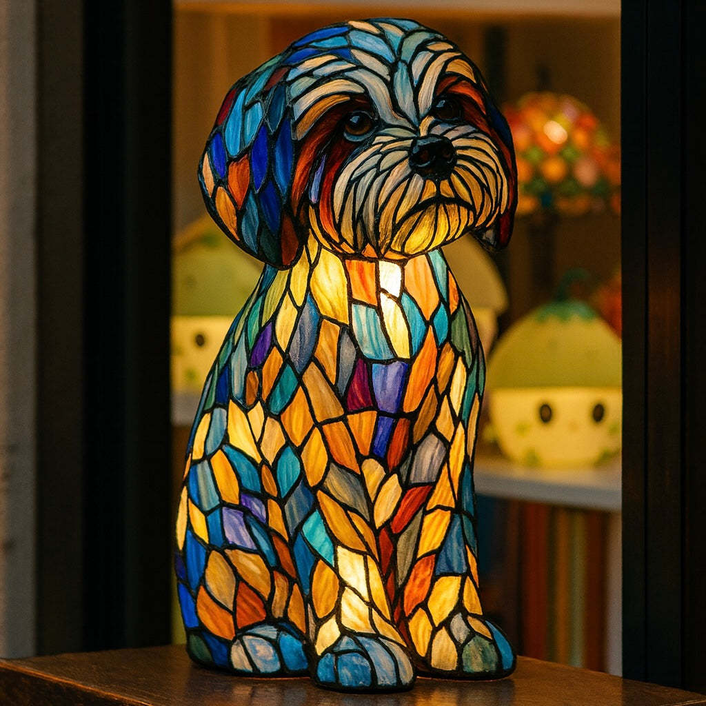 Tiffany Style Animal LED Light
