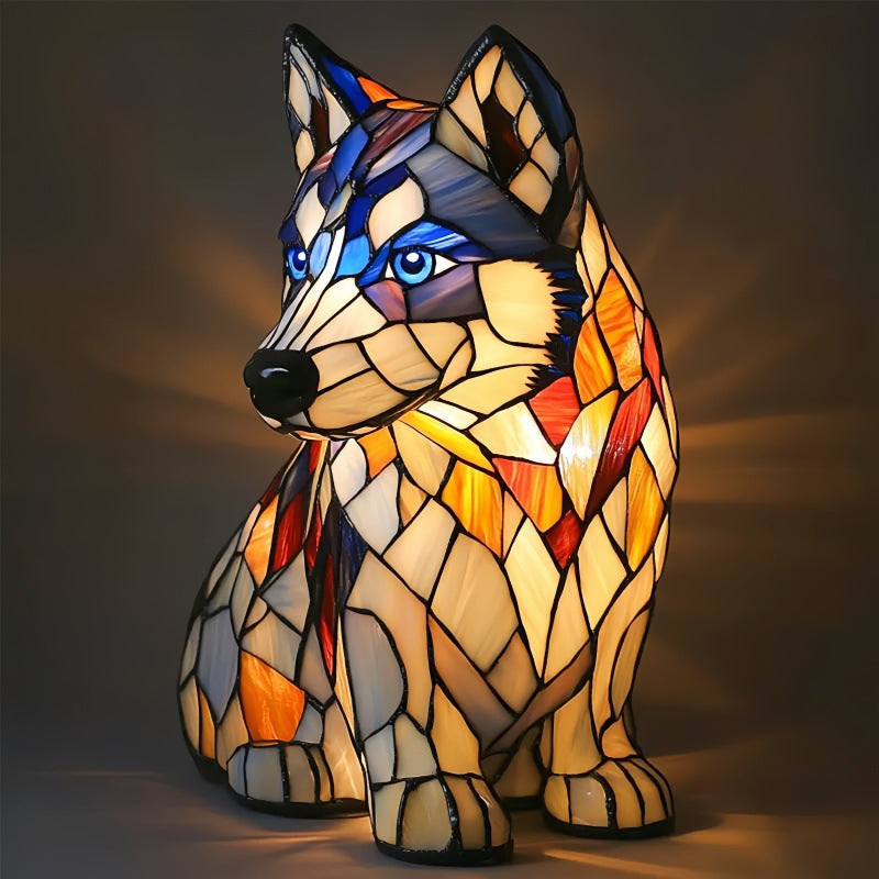 Tiffany Style Animal LED Light