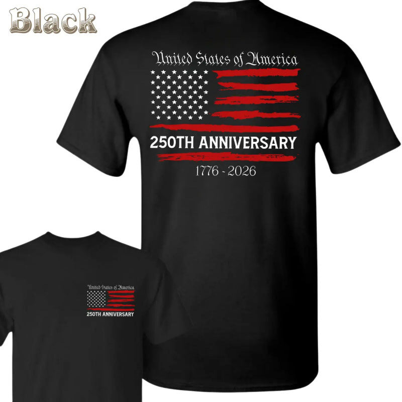 USA 250th Anniversary Cotton T-Shirt