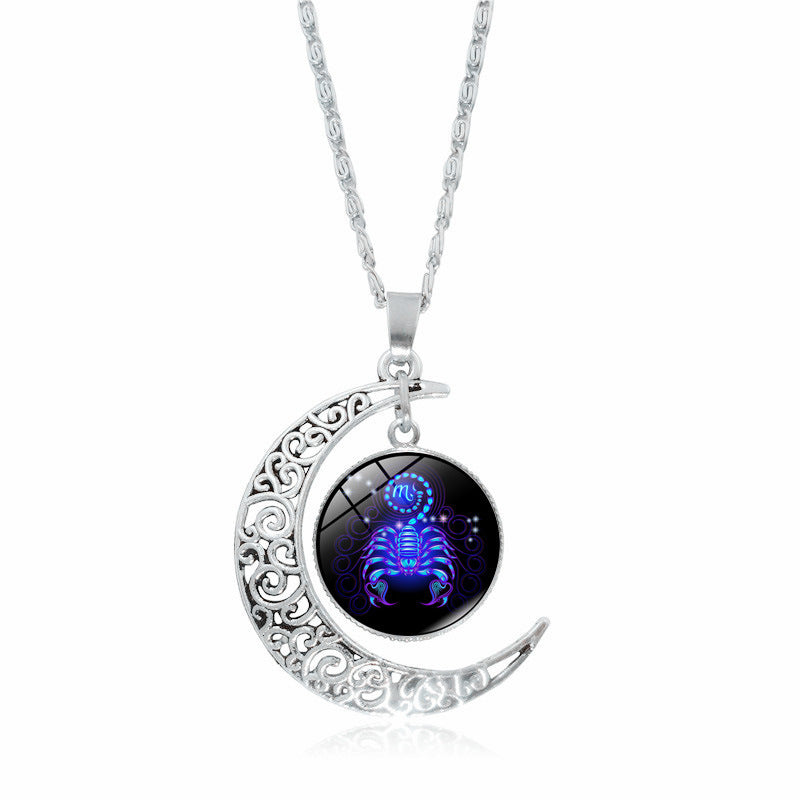 12 Zodiac Constellation Necklace