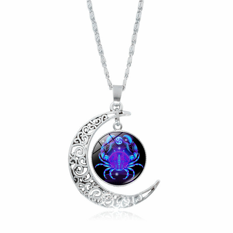 12 Zodiac Constellation Necklace
