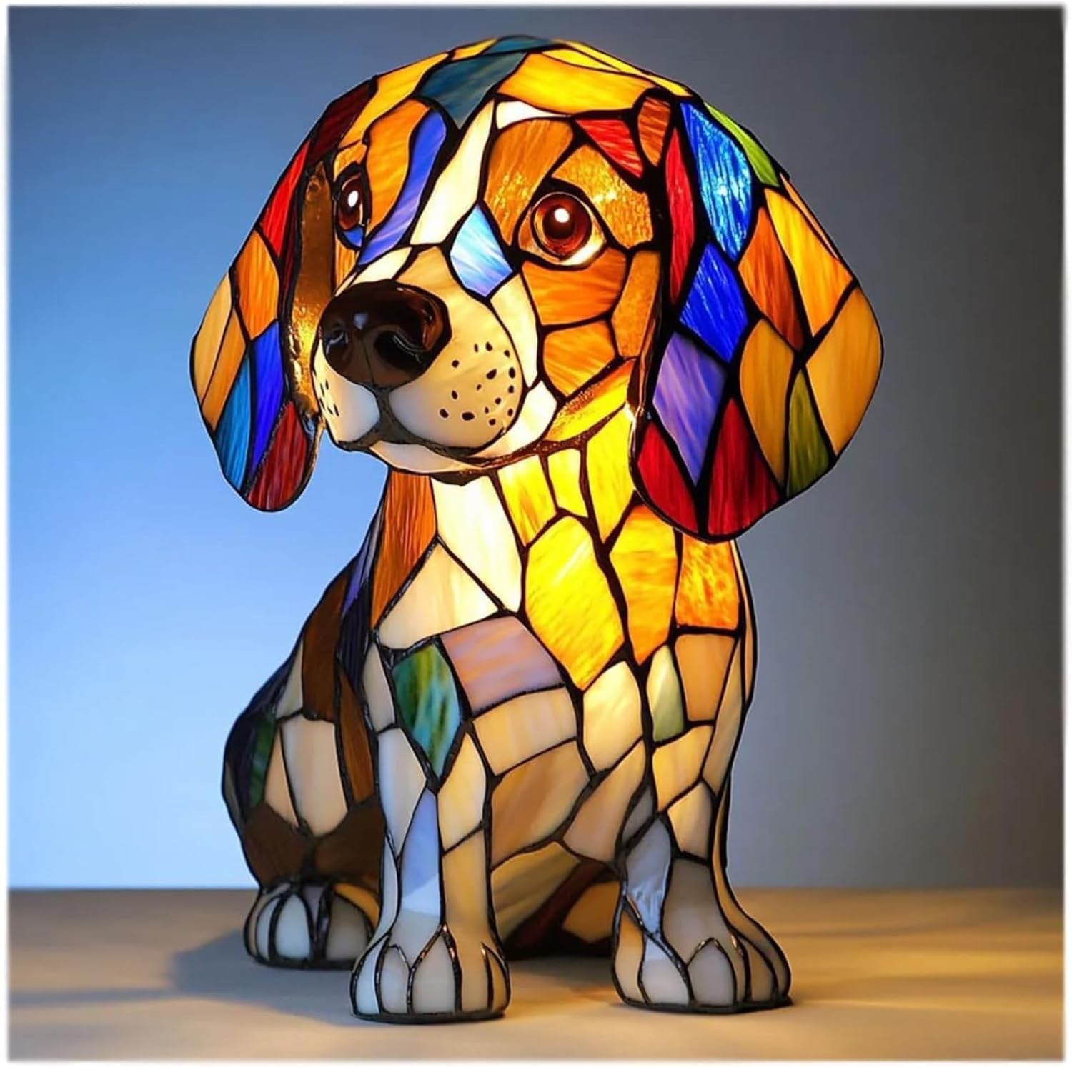 Tiffany Style Animal LED Light
