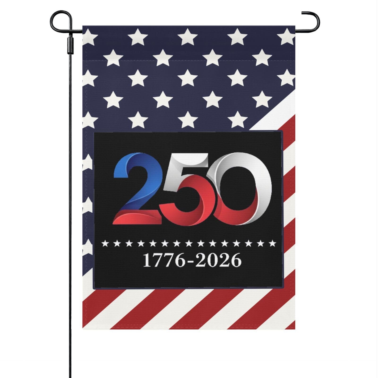 America 250th Anniversary Garden Flag