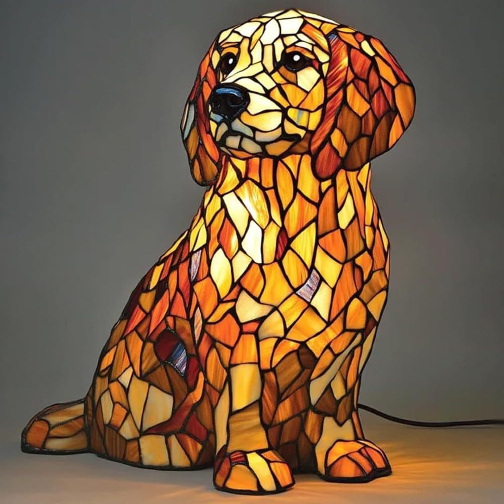 Tiffany Style Animal LED Light