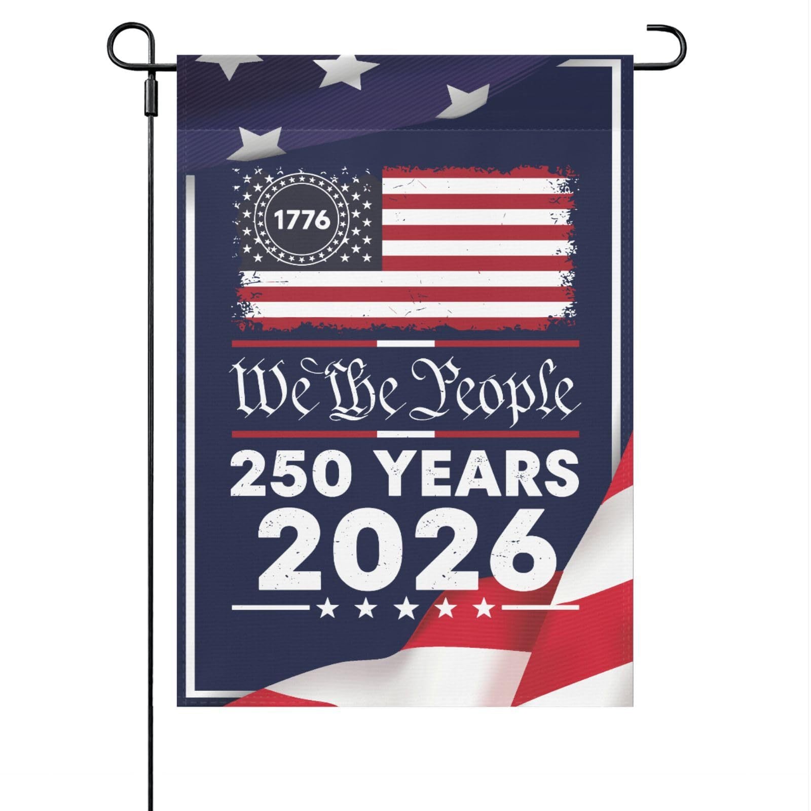 America 250th Anniversary Garden Flag