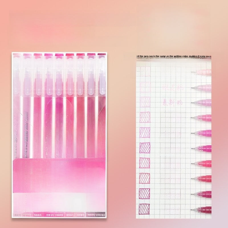 Morandi Color Gel Pens for Journaling