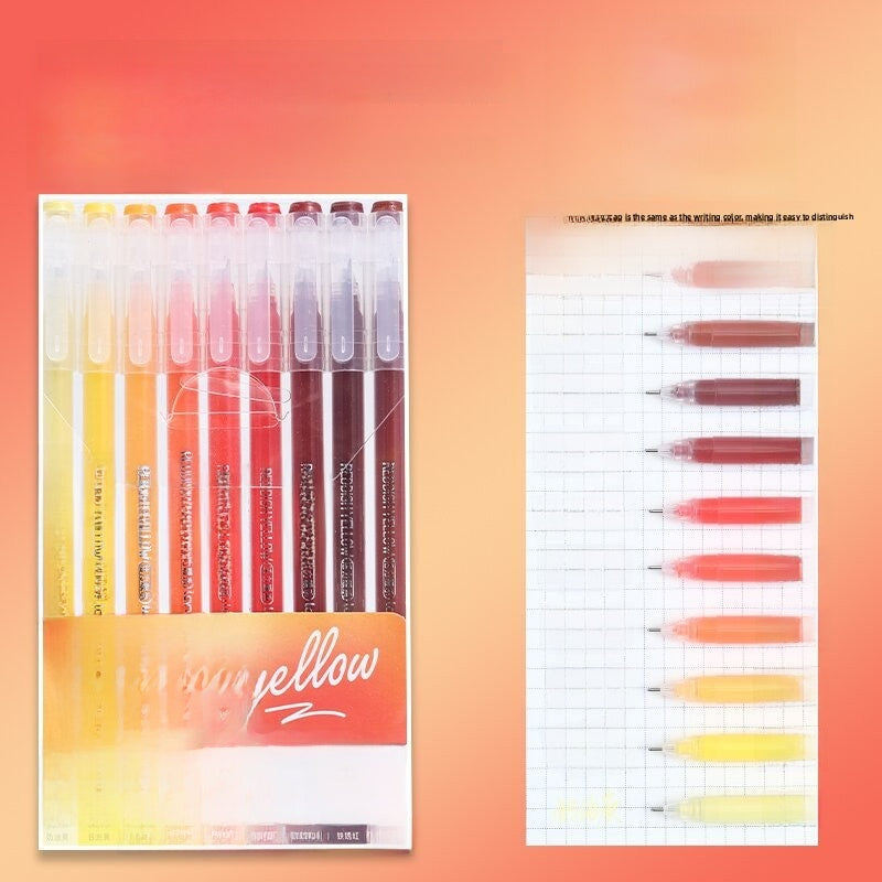 Morandi Color Gel Pens for Journaling