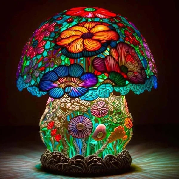 Tiffany Style Animal LED Light