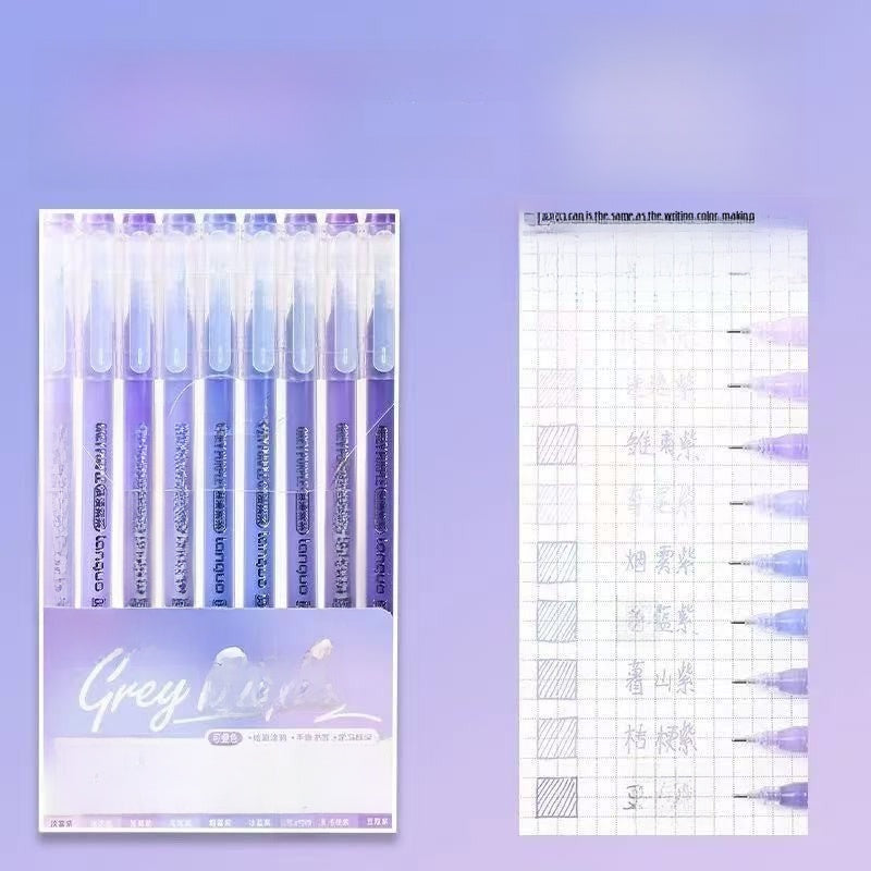 Morandi Color Gel Pens for Journaling
