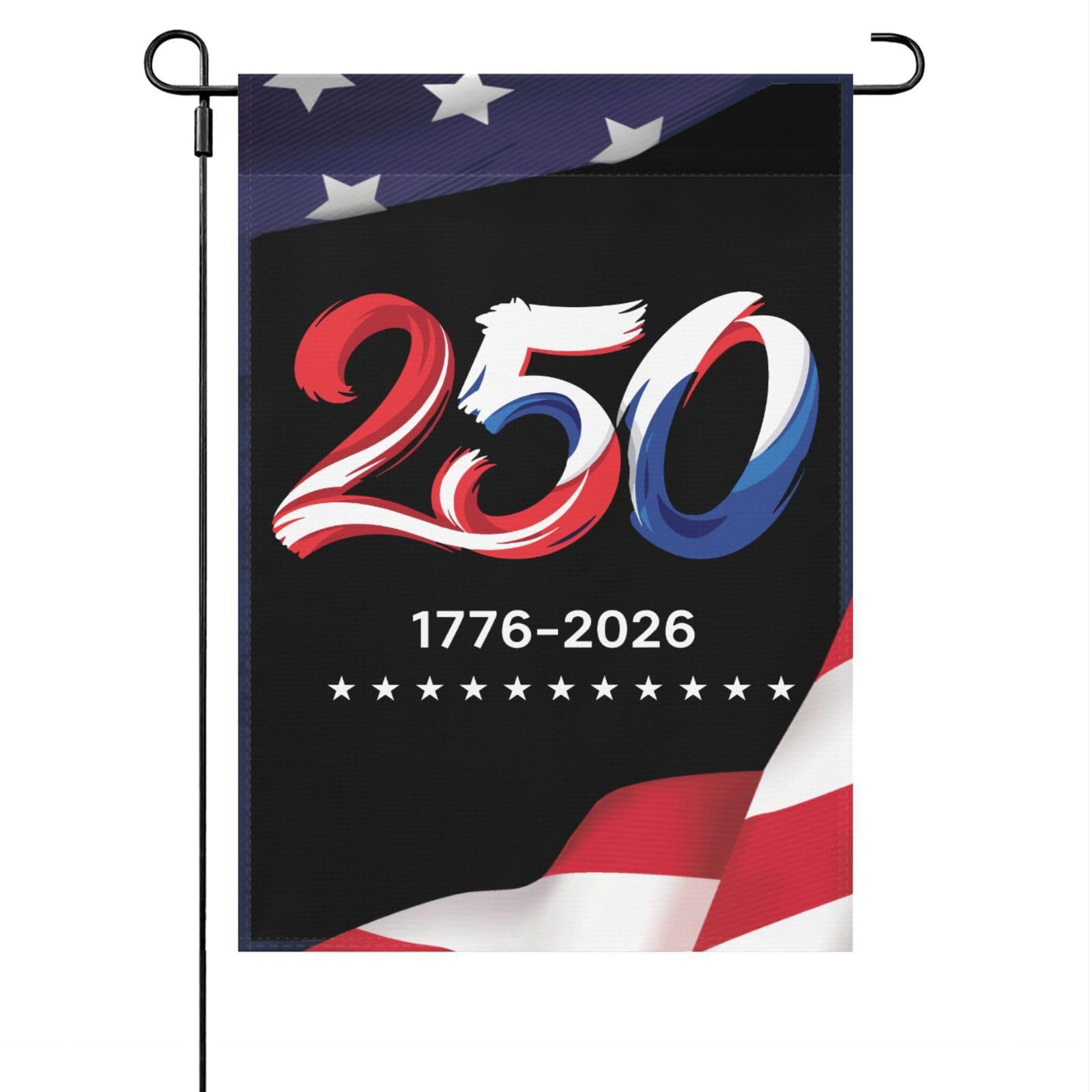 America 250th Anniversary Garden Flag