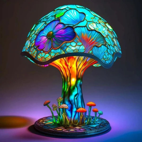 Tiffany Style Animal LED Light