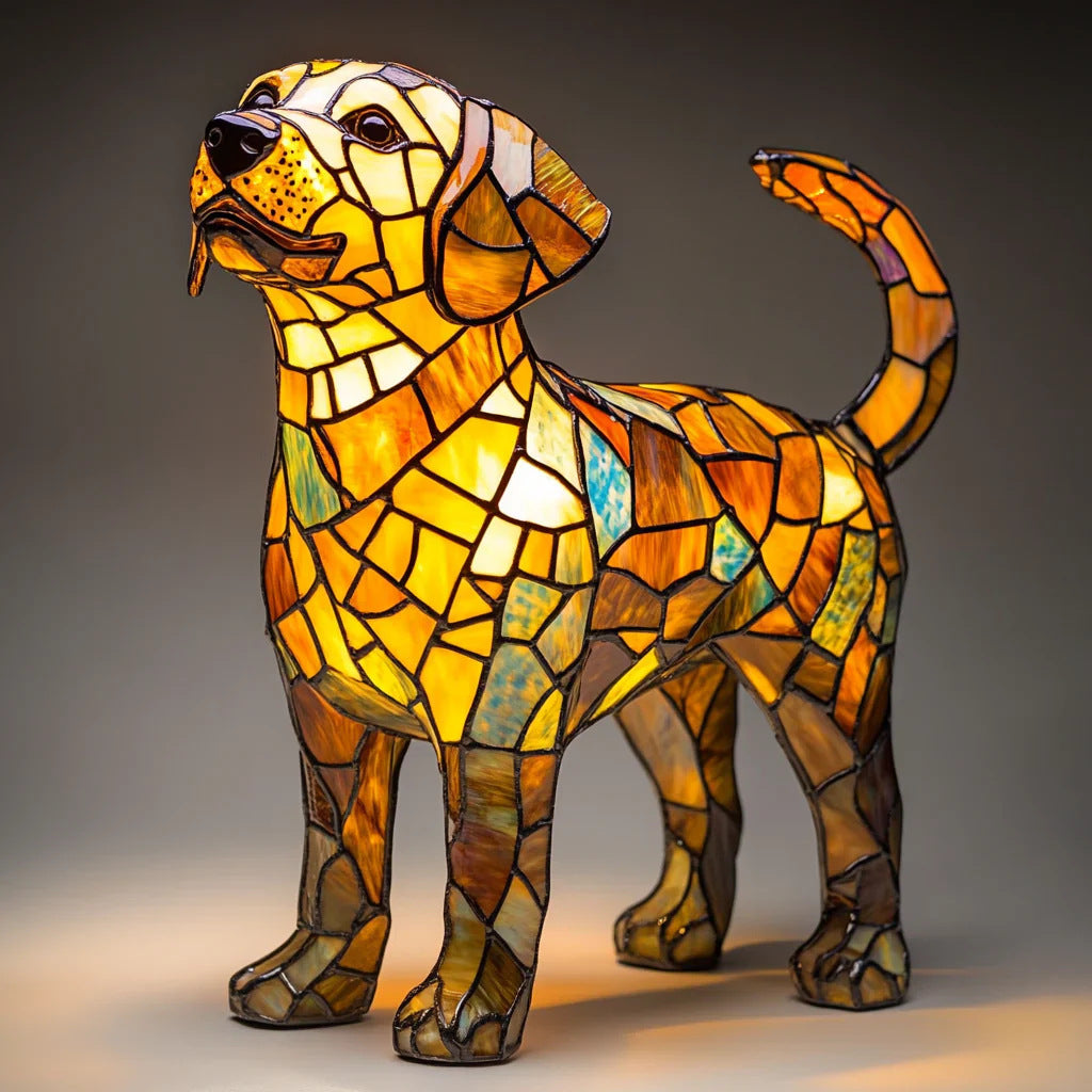 Tiffany Style Animal LED Light
