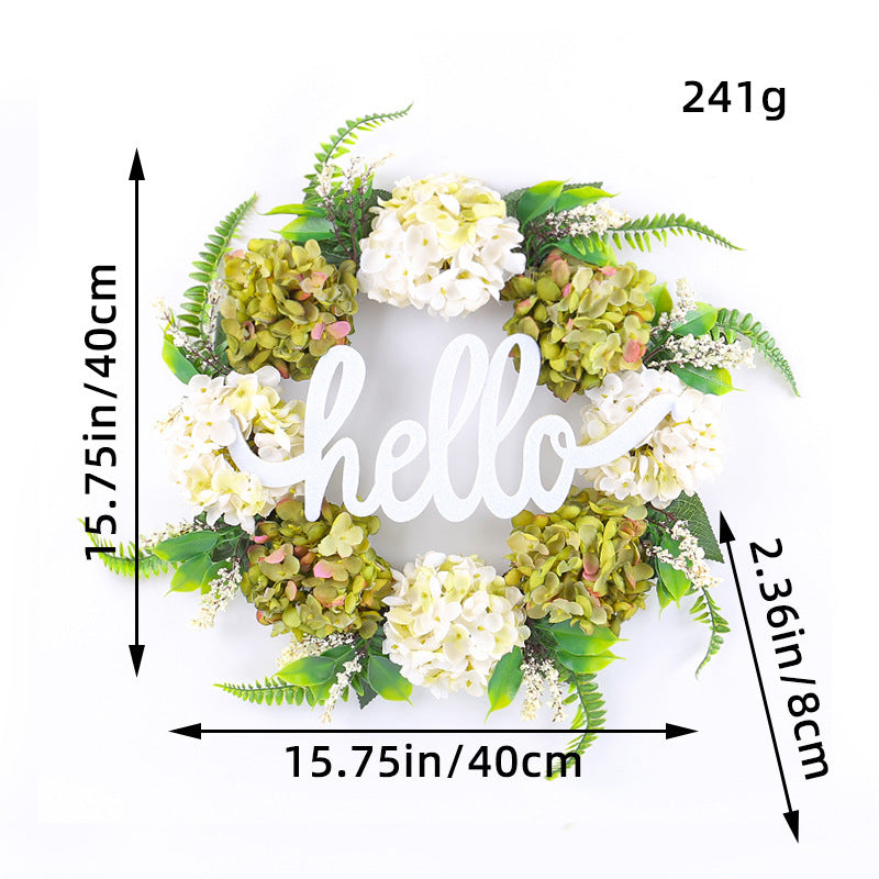 Artificial Garland Door Decoration