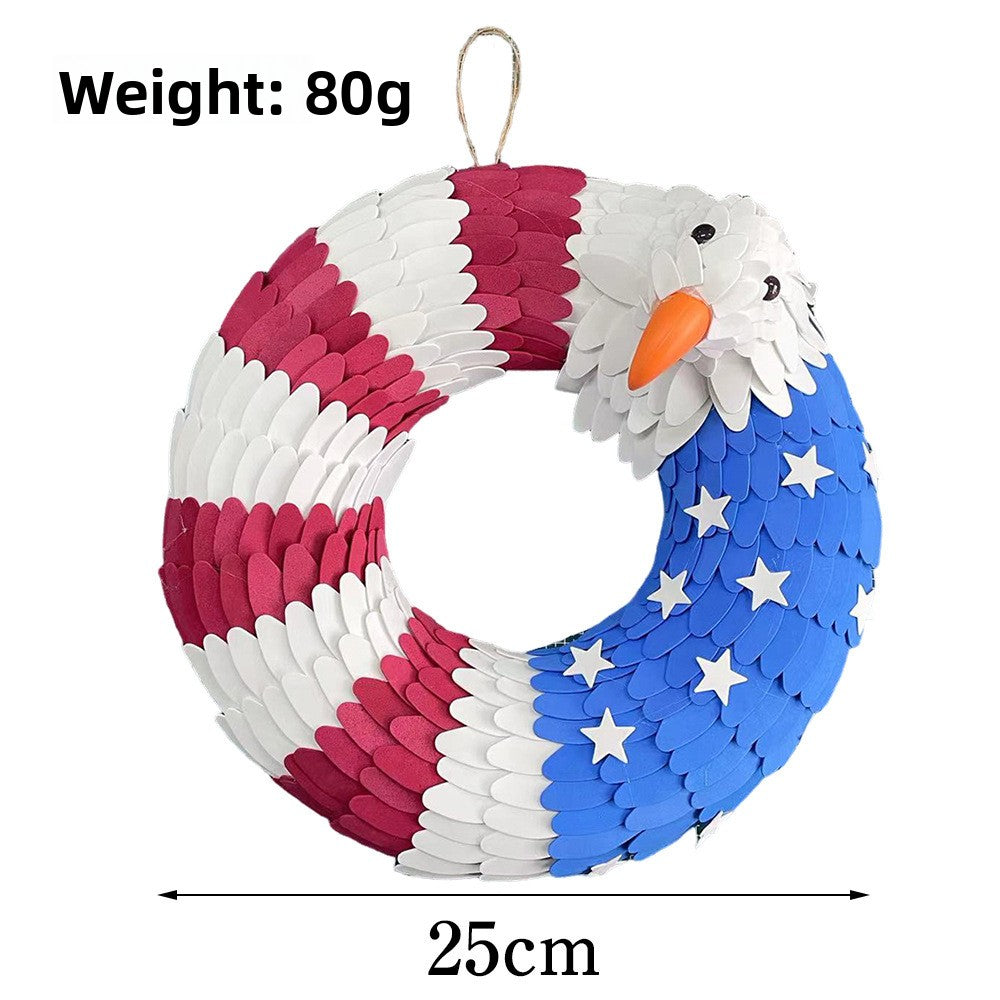Patriotic Independence Day Wreath